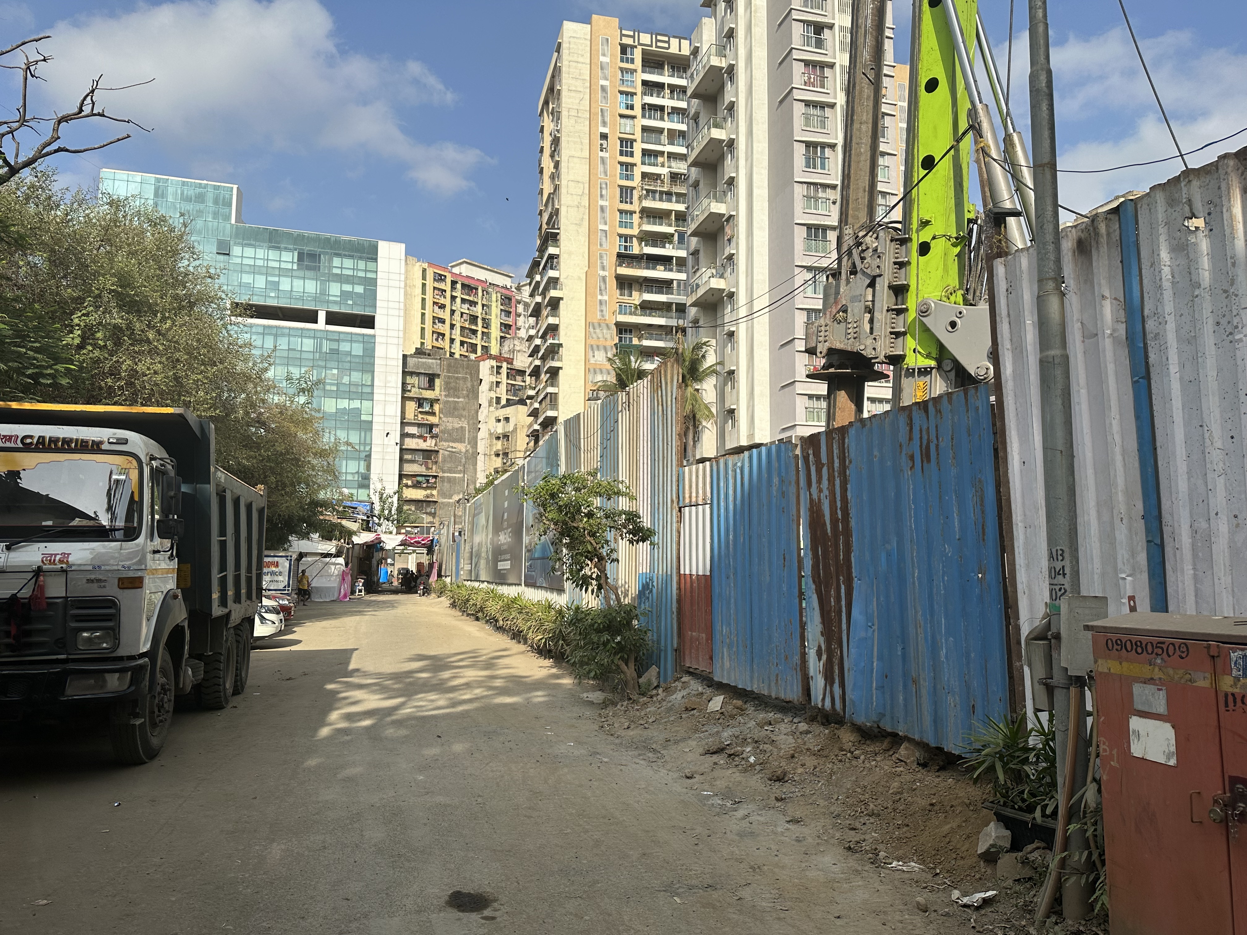 Is real estate a high or low risk investment in Mumbai?